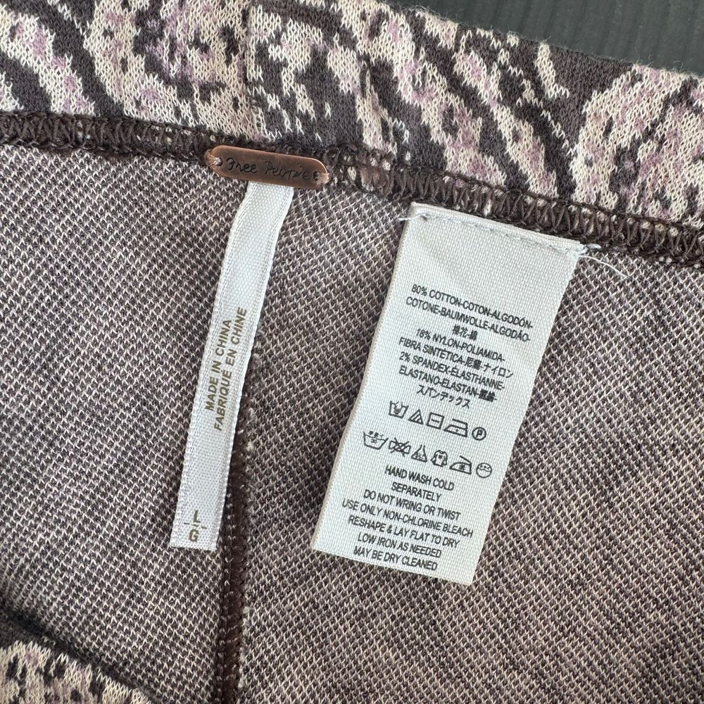 Free People Paisley‎ Leggings Large - Picture 3 of 3